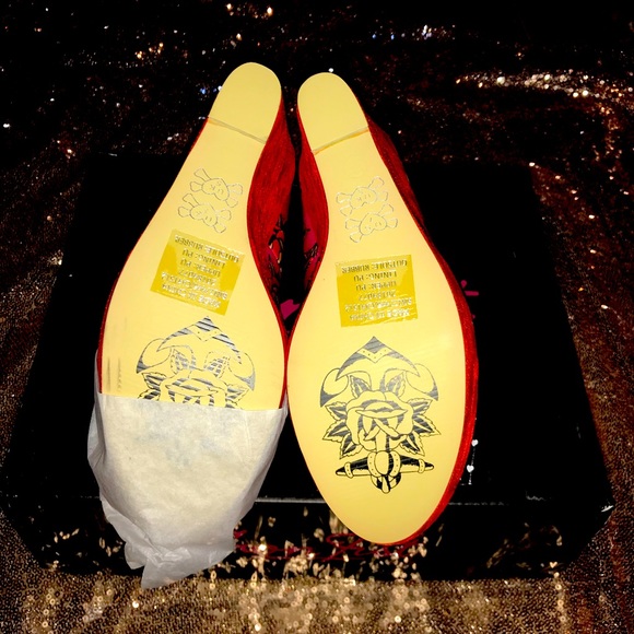 NEW IRON FIST LOVE ME NOW WEDGE  PLATFORM SIZE 7🔥 - Picture 6 of 10